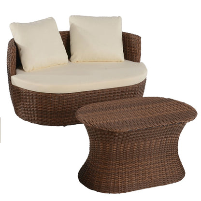Outdoor 6-Piece Ottoman Set