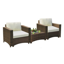 Modular 2 Armchairs And Coffee Table Set
