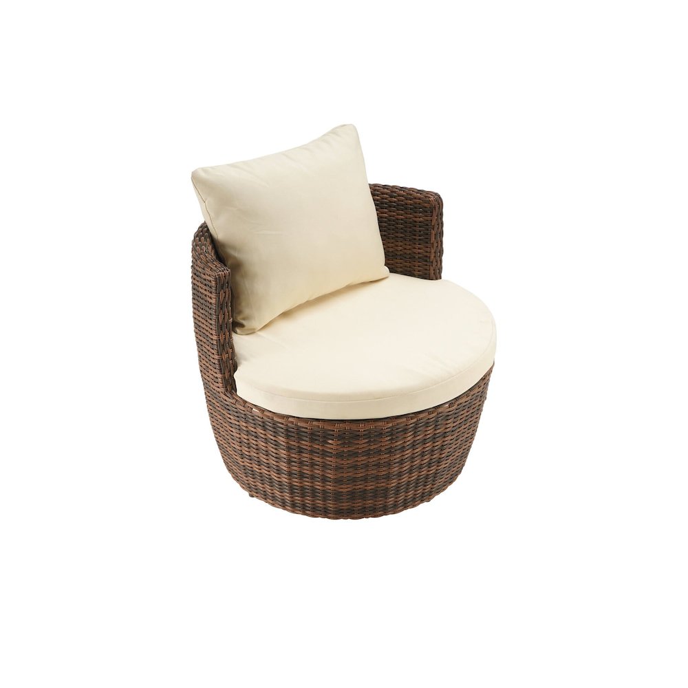 Outdoor 7-Piece Ottoman Set