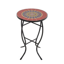 Mosaic Sunflower Accent Table