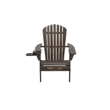 Foldable Adirondack Chair With Cup Holder Set Of 4