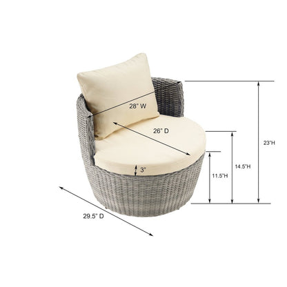Outdoor 3-Piece Bistro Set