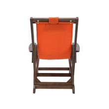 Canvas Sling Chair With Cup And Wine Holder And Ottoman (Set Of 3)