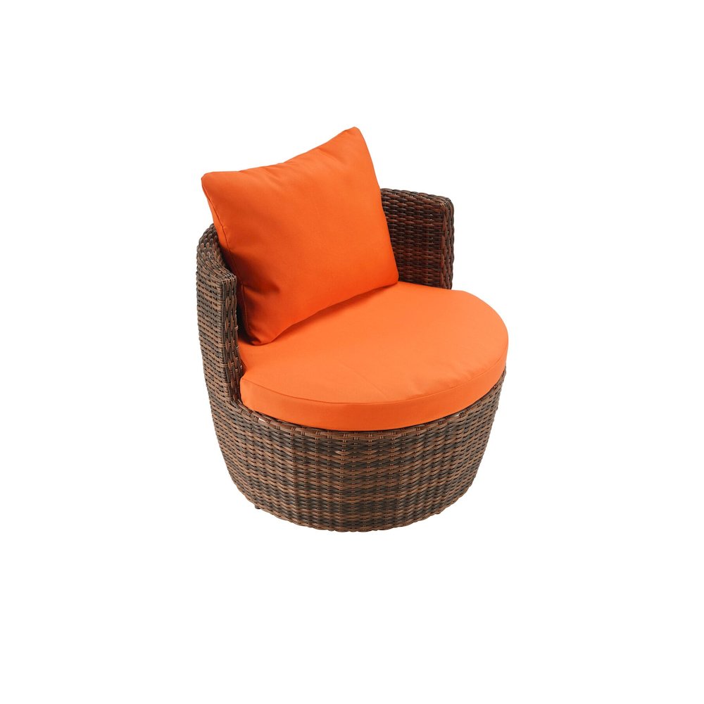 Outdoor 6-Piece Ottoman Set