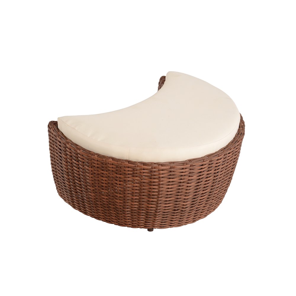 Outdoor 6-Piece Ottoman Set