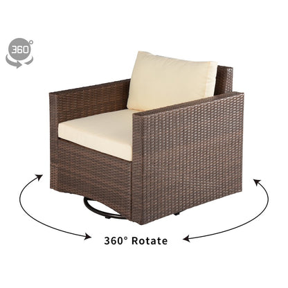 360 Degree Glider Chair (Set Of 4)