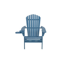 Foldable Adirondack Chair With Cup Holder Bristro Set