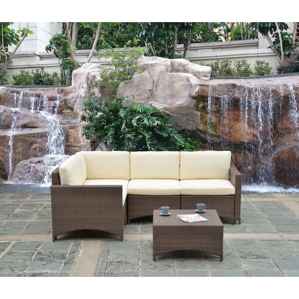 Modular Sectional Conversation Set