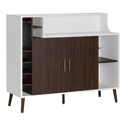 Reid Modern Wood Multi-Storage Buffet in White
