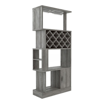 Arlo 11-Bottle Wood Wine Cabinet