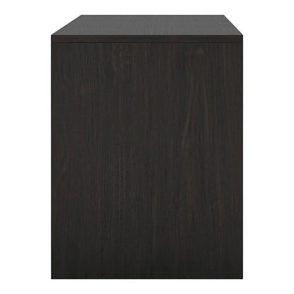 Elm Wood TV Stand with Cable Management in Espresso