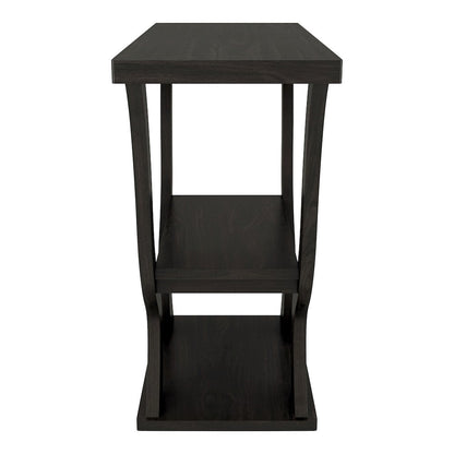 Bell Wood Console Sofa Entrance Table in Espresso