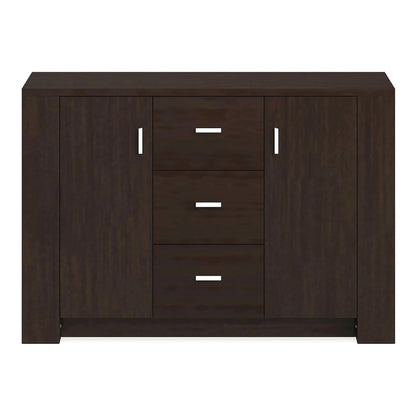Nathan Modern Wood Multi-Storage Buffet in Cappuccino