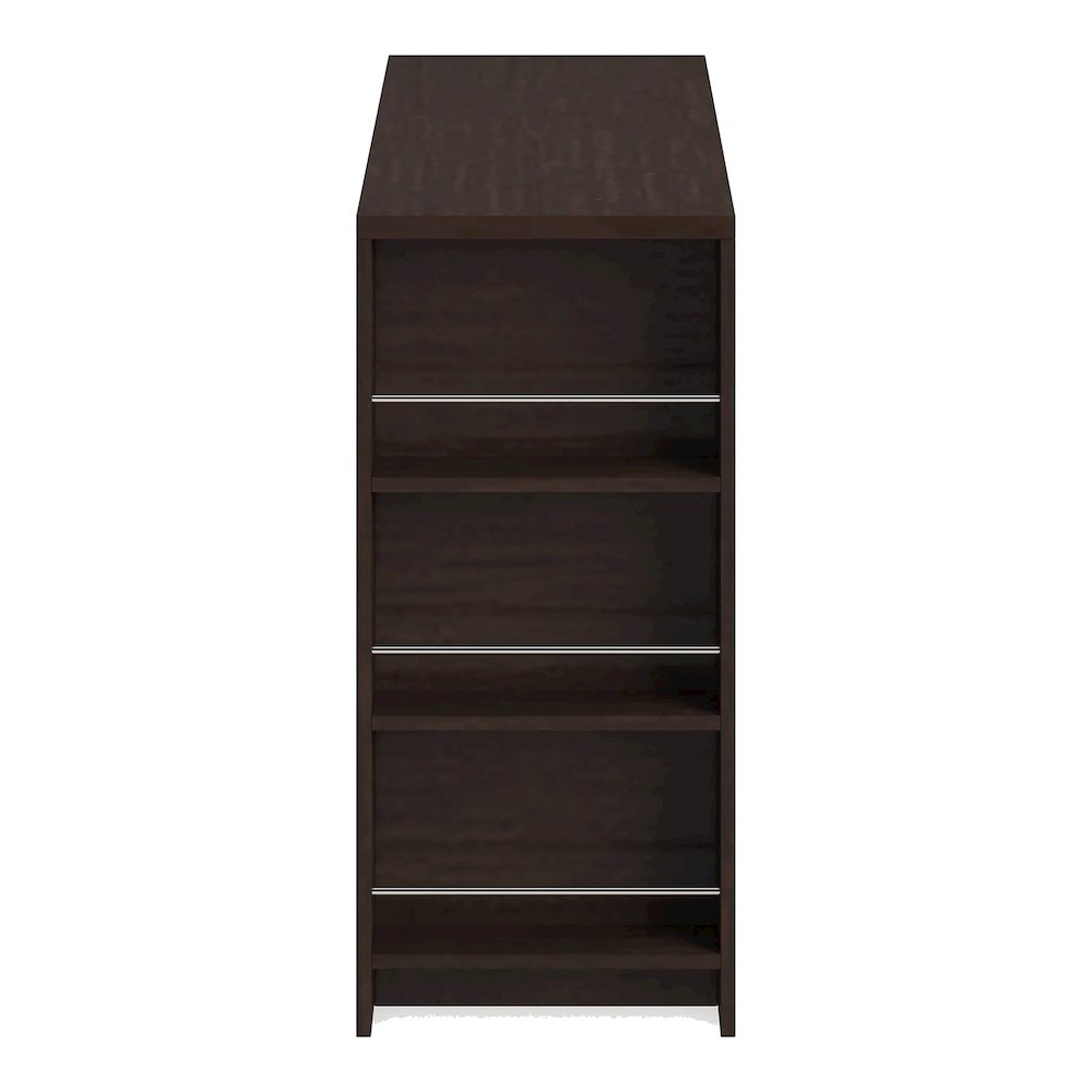 Nathan Modern Wood Multi-Storage Buffet in Cappuccino