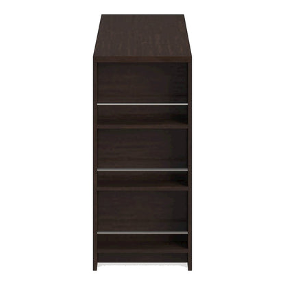 Nathan Modern Wood Multi-Storage Buffet in Cappuccino