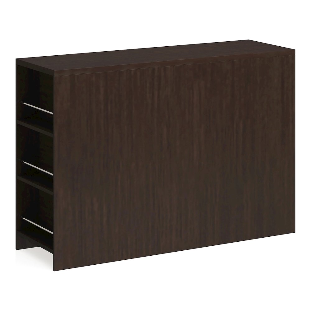Nathan Modern Wood Multi-Storage Buffet in Cappuccino