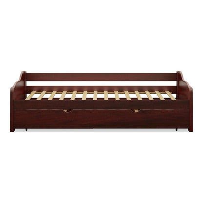 Bateman Wood Daybed with Trundle in Cherry