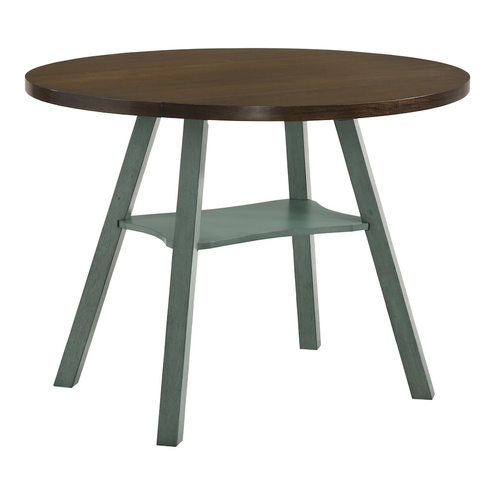 Elda Wood Drop-Leaf Counter Height Dining Table