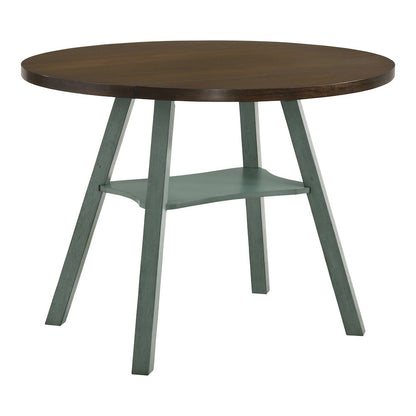 Elda Wood Drop-Leaf Counter Height Dining Table