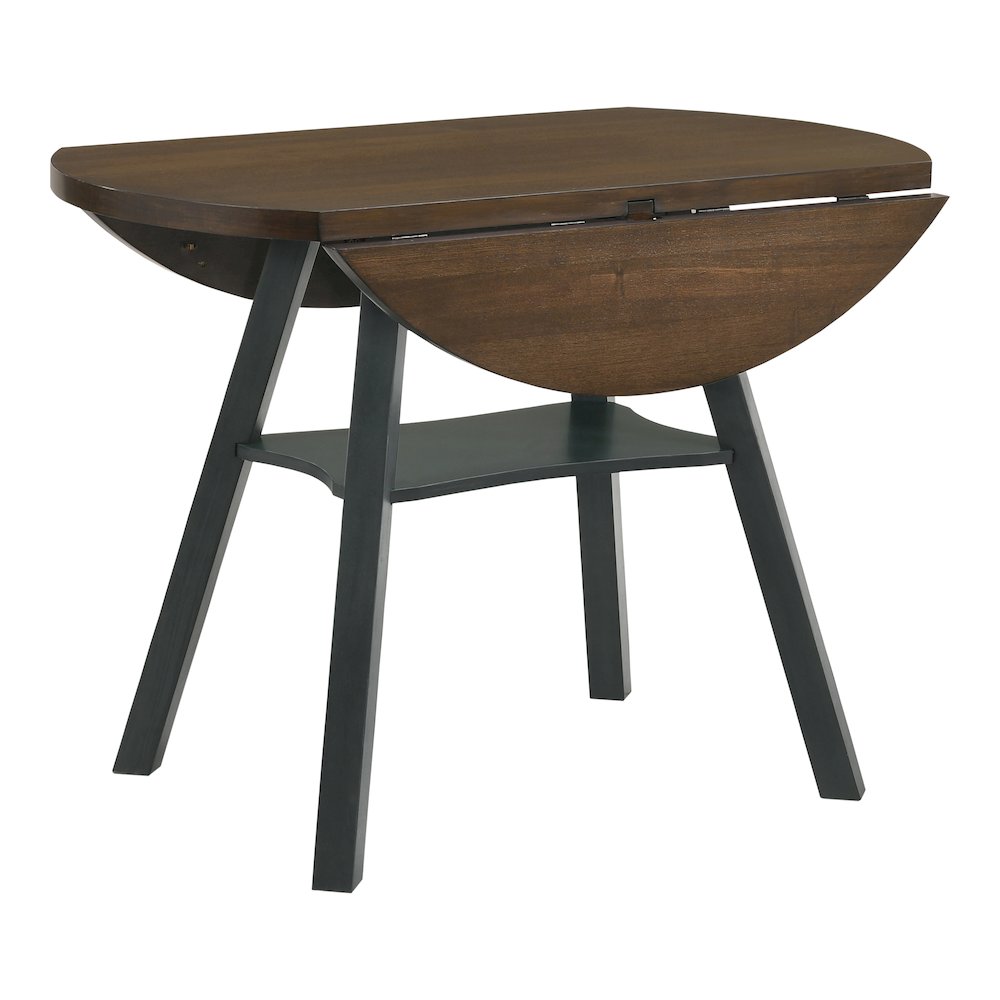 Elda Wood Drop-Leaf Counter Height Dining Table