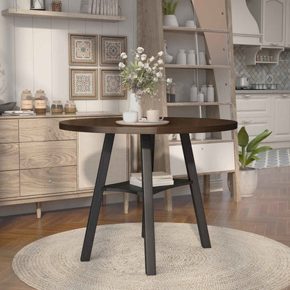 Elda Wood Drop-Leaf Counter Height Dining Table