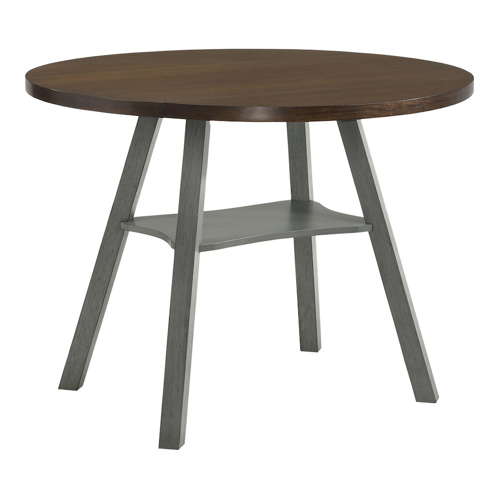 Elda Wood Drop-Leaf Counter Height Dining Table