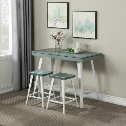 Melba Wood 3-Piece Counter Height Table Set