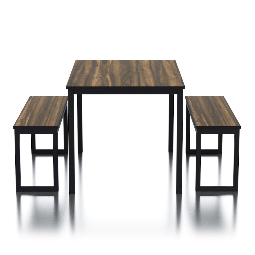 Caritina Wood 3-Piece Counter Height Dining Set