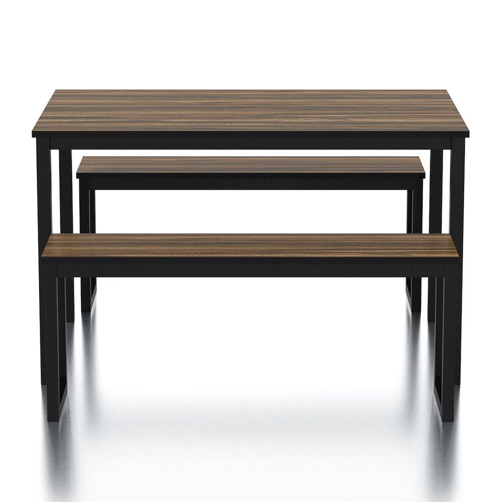 Caritina Wood 3-Piece Counter Height Dining Set