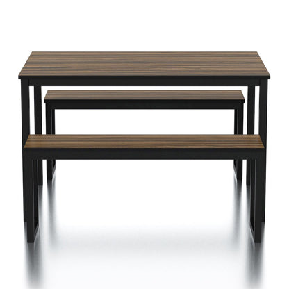 Caritina Wood 3-Piece Counter Height Dining Set