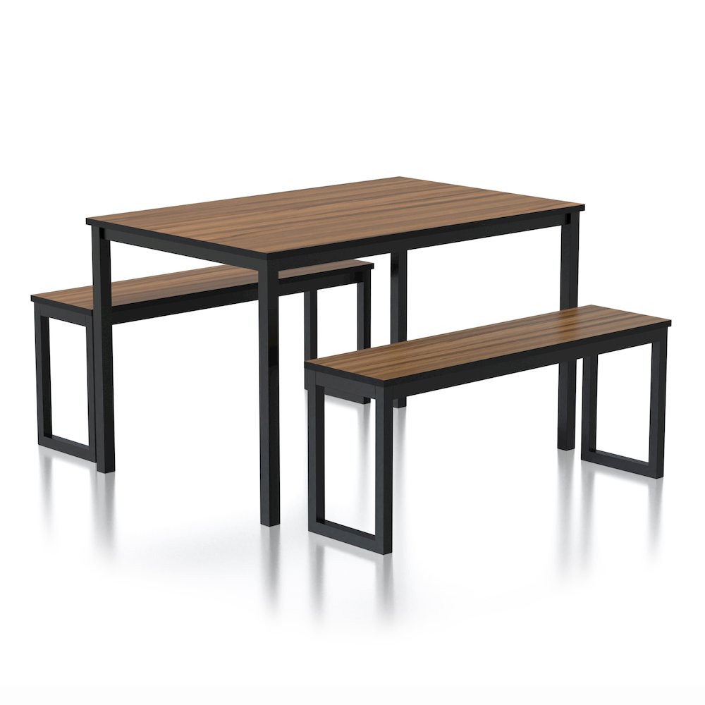 Caritina Wood 3-Piece Counter Height Dining Set