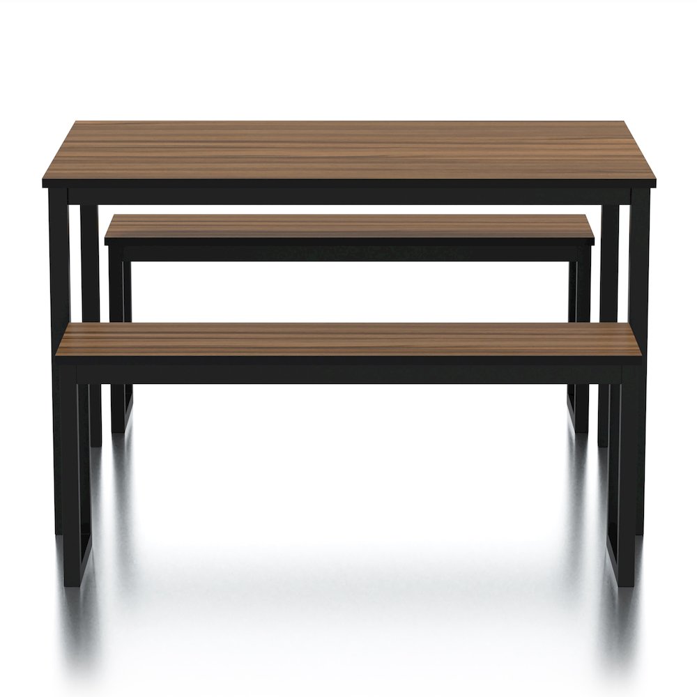 Caritina Wood 3-Piece Counter Height Dining Set
