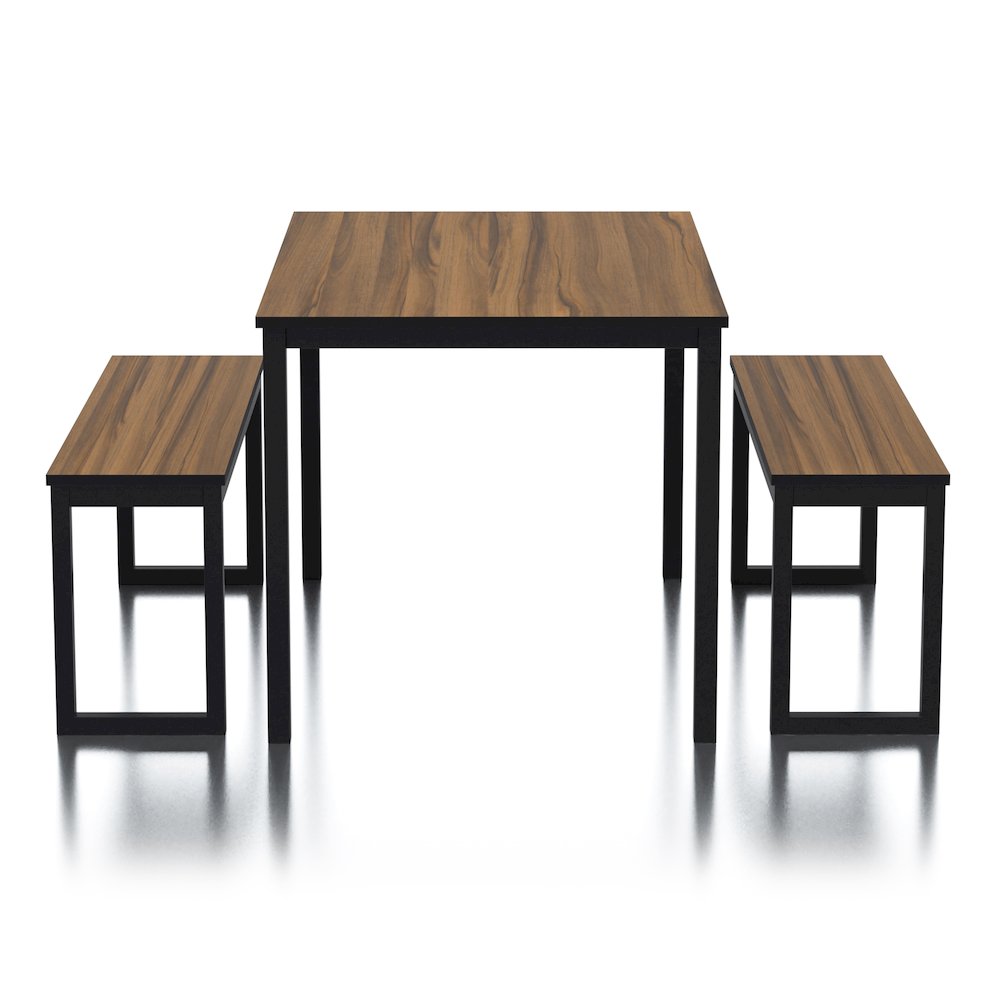 Caritina Wood 3-Piece Counter Height Dining Set