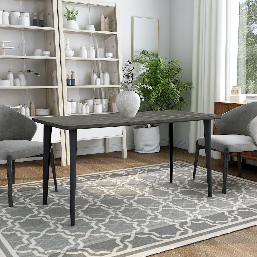 Uma Modern 60-inch Wood Dining Table