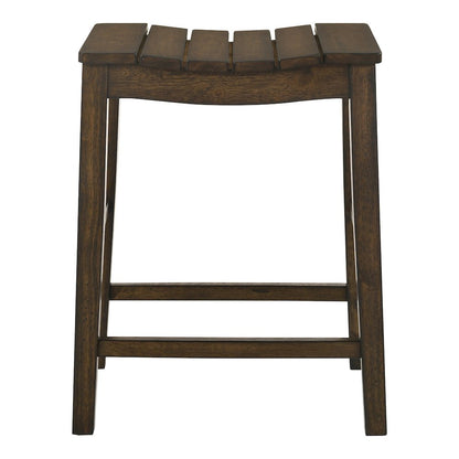 Niem Wood Counter Height Stools (Set of 2)