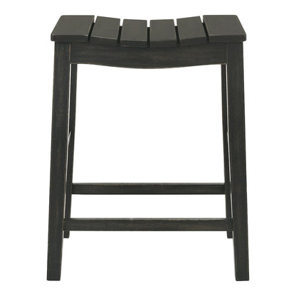 Niem Wood Counter Height Stools (Set of 2)