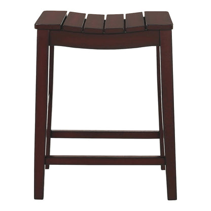 Niem Wood Counter Height Stools (Set of 2)