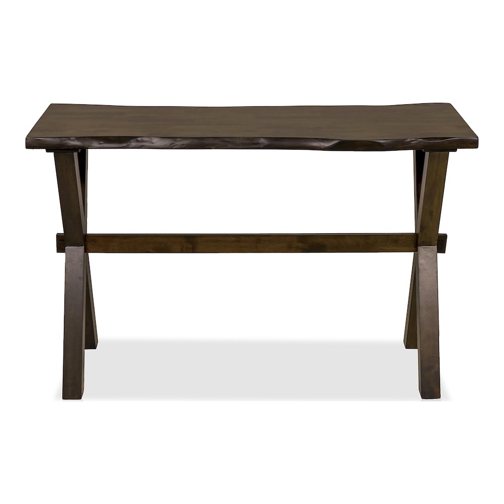 Bradden Transitional Solid Wood Console Table in Walnut