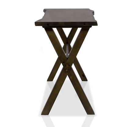 Bradden Transitional Solid Wood Console Table in Walnut