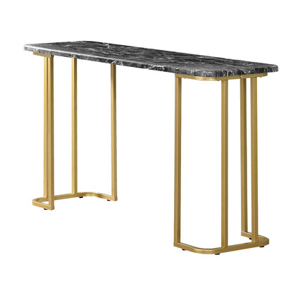 Clotten 3-Piece Metal Coffee Table Set in Black