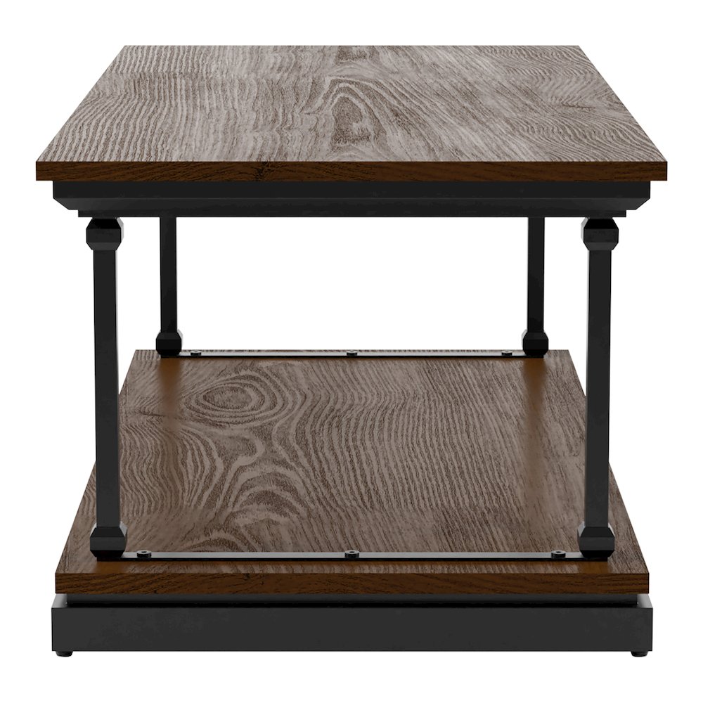 Drewden Transitional Wood 1-Shelf Coffee Table
