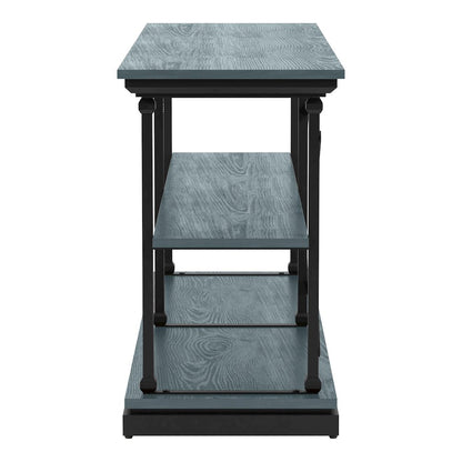 Drewden Transitional Wood 2-Shelf Console Table