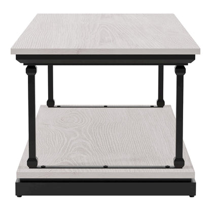 Drewden Transitional Wood 1-Shelf Coffee Table
