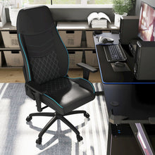 Aguil Faux Leather Adjustable Gaming Chair