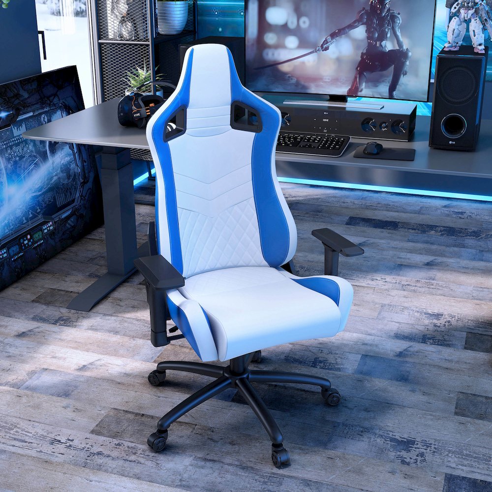 Singe Faux Leather Adjustable Gaming Chair