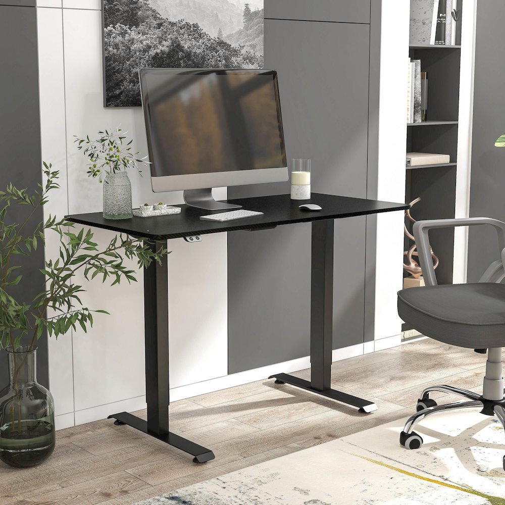 Tilah Metal Height Adjustable Office Desk