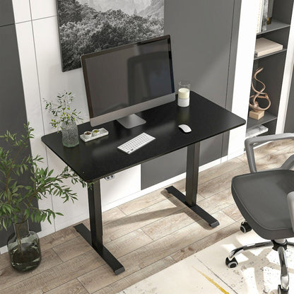 Tilah Metal Height Adjustable Office Desk