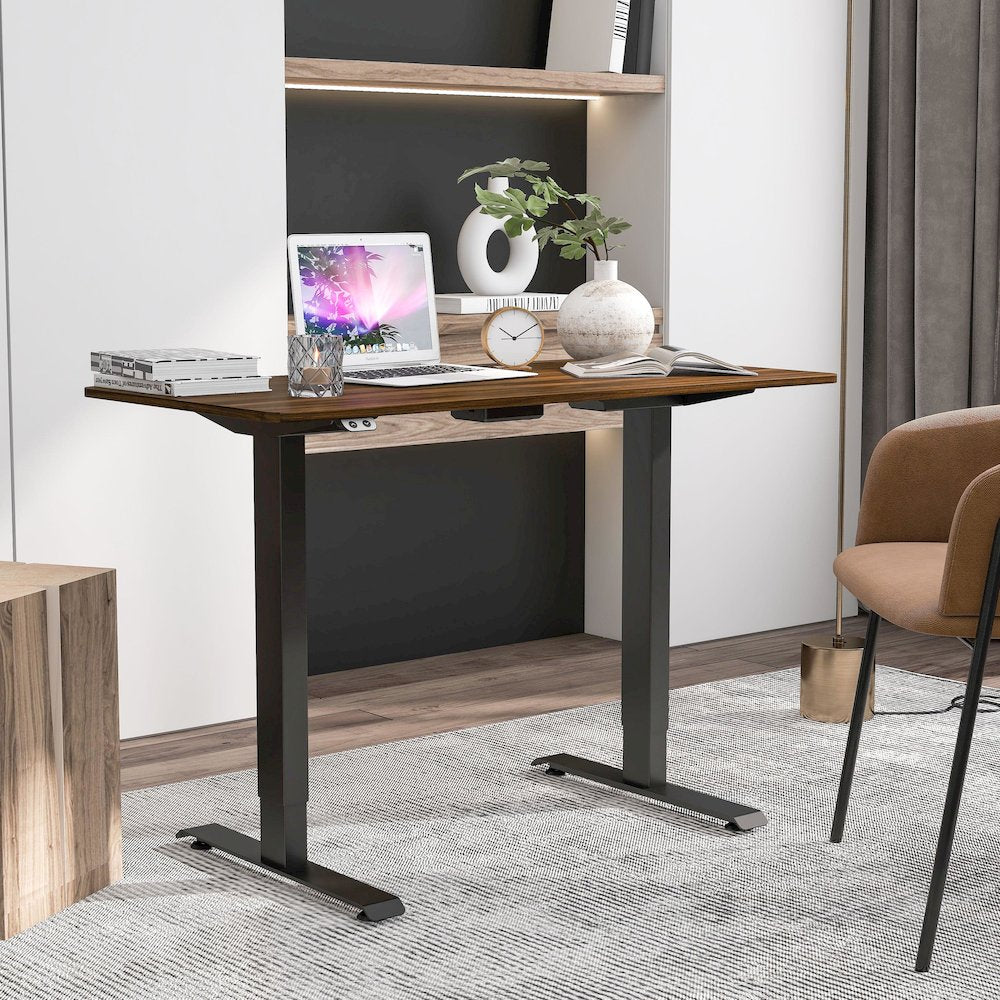 Tilah Metal Height Adjustable Office Desk