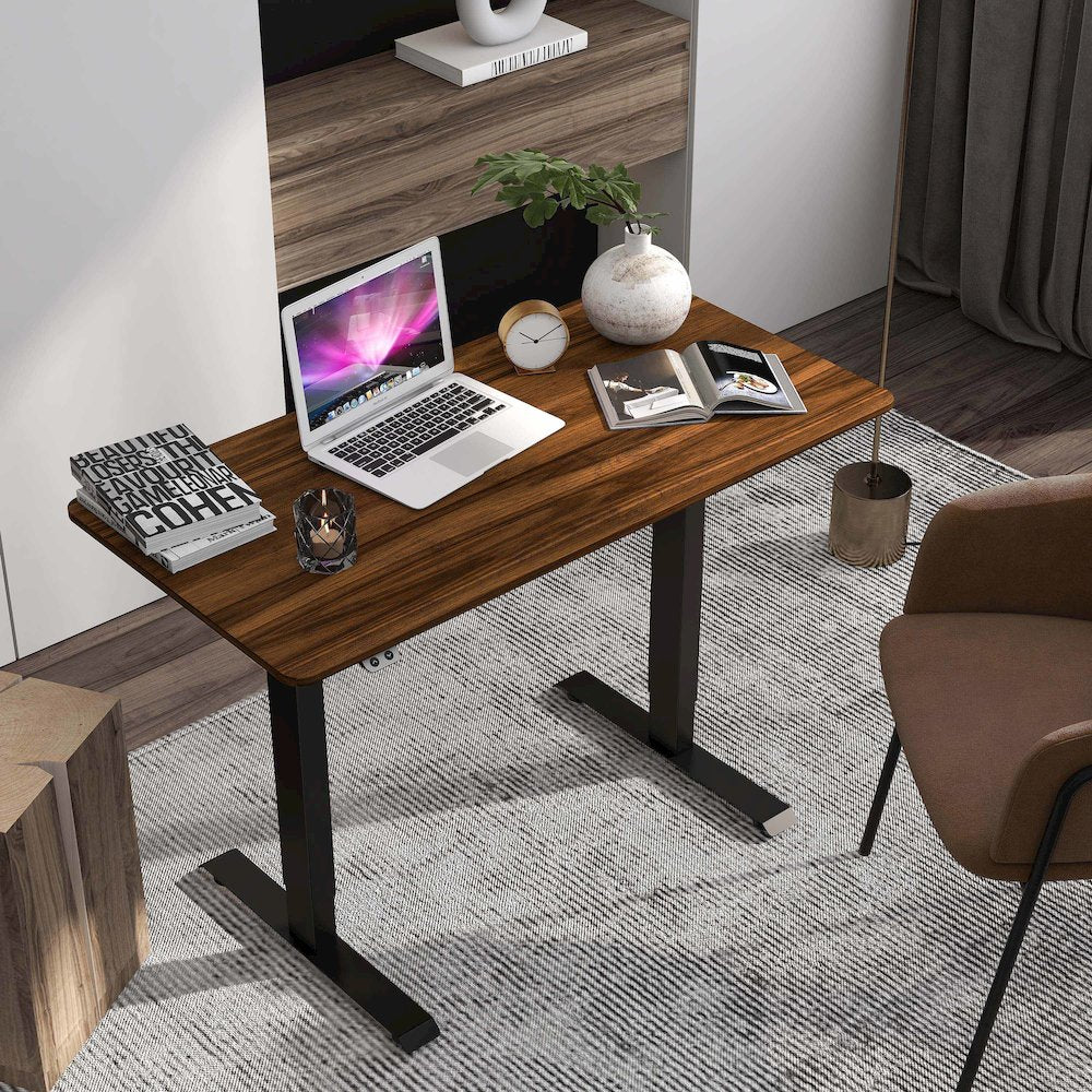 Tilah Metal Height Adjustable Office Desk