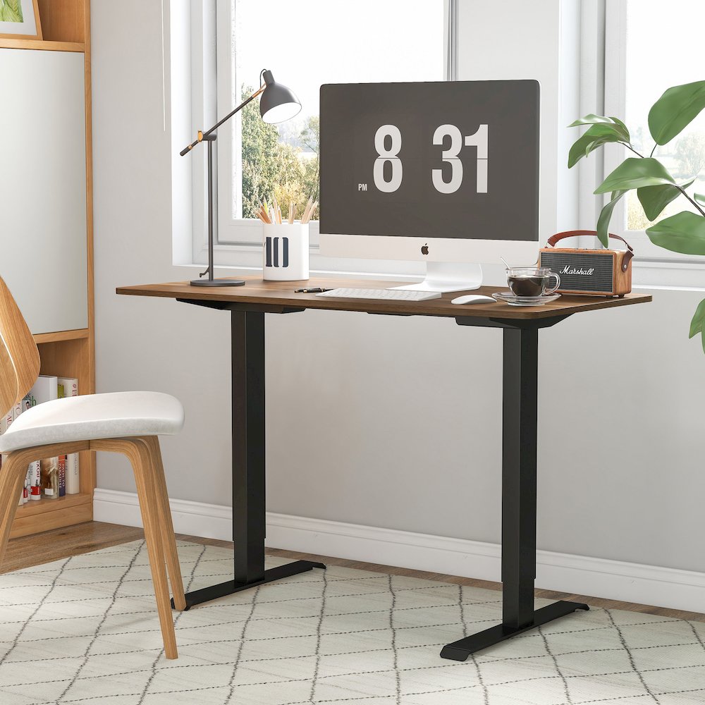Tilah Metal Height Adjustable Office Desk
